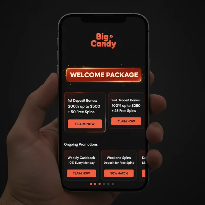 Big Candy Casino Bonus